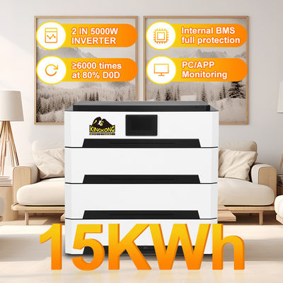 Growatt 51.2v 10kwh 20kwh 30kwh 50kwh Lifepo4 Lithium Ion Rumah Sistem Surya