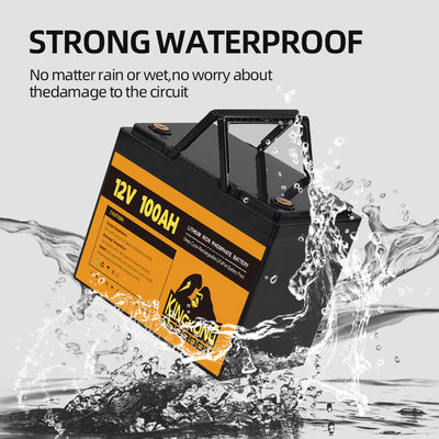 12.8V 50Ah 100Ah 200Ah 300Ah 12V Lifepo4 Baterai Paket Untuk Peralatan Rumah Dengan BMS