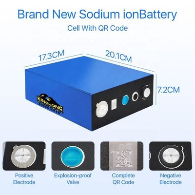 Na Sodium Ion Battery Cell 3.1v 220ah Untuk Sepeda Listrik -10C Suhu Operasi
