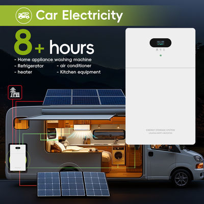 Bank pembangkit listrik All In One Inverter Hybrid Off Grid AC 5kw 10kw 15kw 20kw Solar Lithium LiFePO4 Energy Storage Battery System