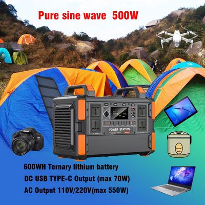 CE FCC ROHS PSE MSDS UN38.3 Sertifikasi Generator Surya Portable dengan Baterai Lithium