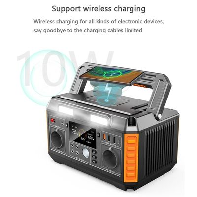520WH Lithium Ion Battery Solar Panel Powered Portable Solutions dengan MPPT Controller