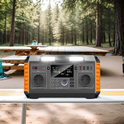 520WH Lithium Ion Battery Solar Panel Powered Portable Solutions dengan MPPT Controller