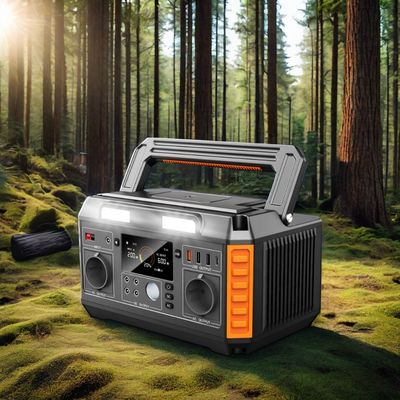 520WH Lithium Ion Battery Solar Panel Powered Portable Solutions dengan MPPT Controller
