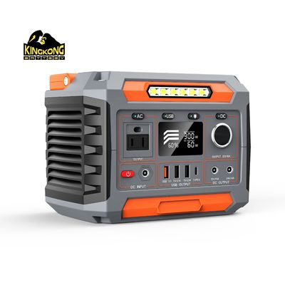 1x AC Pure Sine Wave Output Sumber Daya Surya dengan senter dan baterai lithium ion
