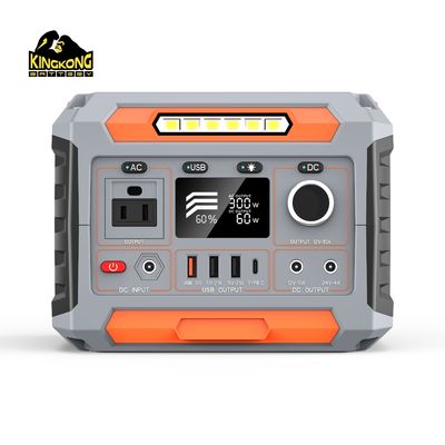 1x AC Pure Sine Wave Output Sumber Daya Surya dengan senter dan baterai lithium ion