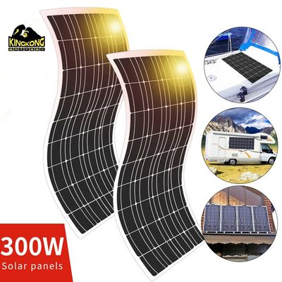 OEM Panel Surya Fleksibel 200W Panel Dimensi 1590x710x2mm 100W 210W 310W 410W 525W