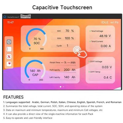 Solar Lifepo4 Baterai 48V Lithium Ion Baterai 48V 100Ah 200Ah 280Ah 300Ah 312Ah Home Energy Storage Portablepowerwall Baterai