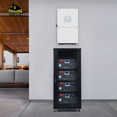 Off Grid Solar Energy Storage System Lfp Lifepo4 Battery Power Wall Systems Sun Lithium Ion Battery Pack 5Kw 10Kw 20Kw Perusahaan