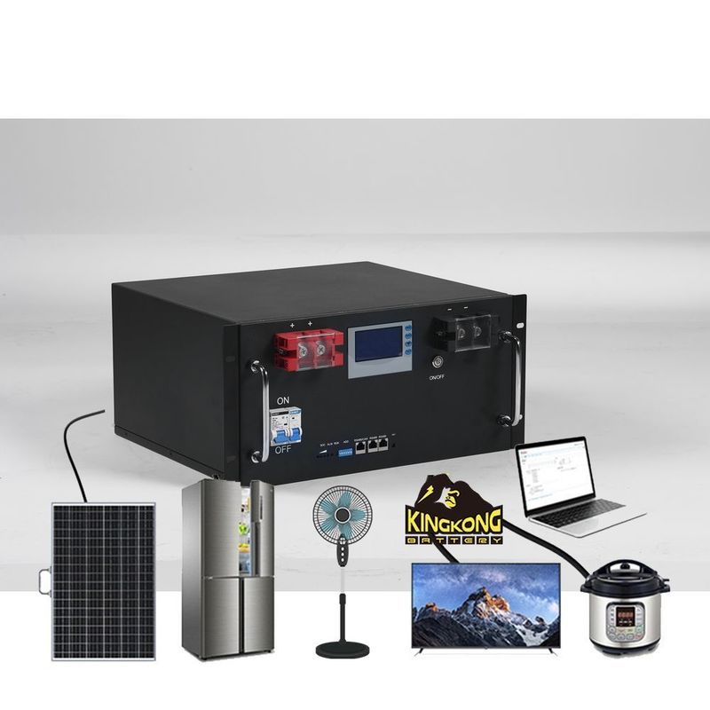 LiFePO4 280Ah 48V Rack Mounted Lithium Battery 14Kwh Untuk Solar Home Energy Storage System