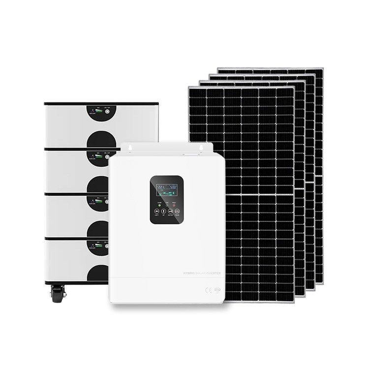 Sistem Surya 10kw off-grid lengkap dengan sertifikat CE dan layanan instalasi gratis