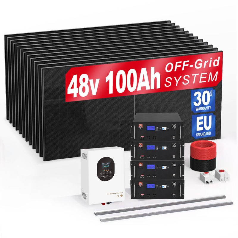 Off Grid Solar Energy Storage System Lfp Lifepo4 Battery Power Wall Systems Sun Lithium Ion Battery Pack 5Kw 10Kw 20Kw Perusahaan