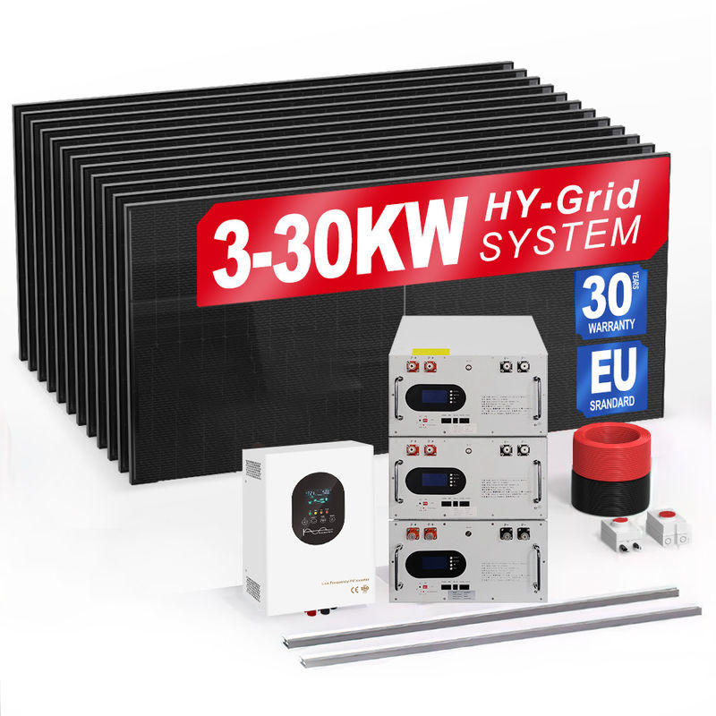 Solar Home Storage Energy Power Systems Rumah Set Untuk Rumah 6000 Deep Cycle Lipo4 Baterai Pack Untuk Energi Listrik Storage House