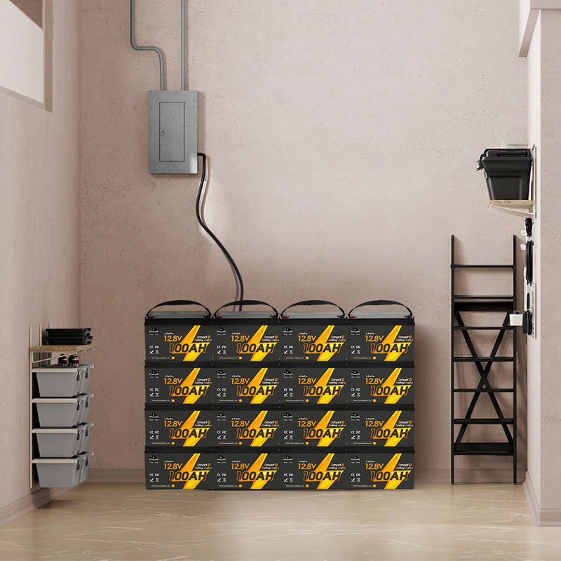 12V 12.8V 24V 48V Volt 100Ah 120Ah 200Ah 300Ah 400Ah Isi ulang Lifepo4 Deep Cycle Li Lithium Ion Battery Pack Disegel