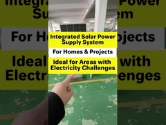 Ini adalah sistem pasokan energi surya lengkap dan dapat disesuaikan, cocok untuk penggunaan rumah dan proyek