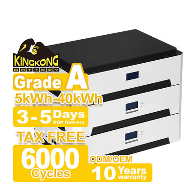 Growatt 51.2v 10kwh 20kwh 30kwh 50kwh Lifepo4 Lithium Ion Rumah Sistem Surya