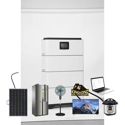 Split HV Baterai Tumpuk 15kWh 20kWh 30kWh Untuk Sistem Penyimpanan Energi Surya 51.2v 100ah