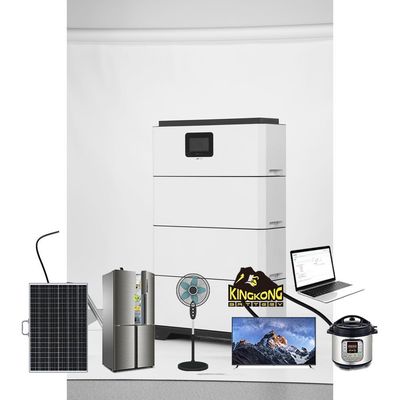 OEM 153V 204V 256V 15KWH 20KWH 30KWH 40KWH Baterai penyimpanan energi surya BMS yang dapat ditumpuk
