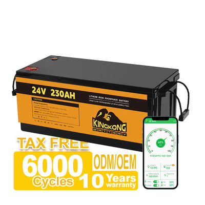 OEM 24V 100AH 200AH 230AH 12V Baterai Li Ion Paket Untuk Solar System RV Motorcycle Electric Boat