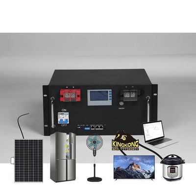 280Ah 51.2V LiFePO4 Baterai Litium Surya Untuk Sistem Energi Surya Rumah 15kwh OEM