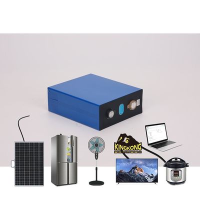Tegangan Terisi Penuh 3.65V 100Ah 3.2V LFP LiFePO4 Prismatic Battery Cell Untuk EV Build