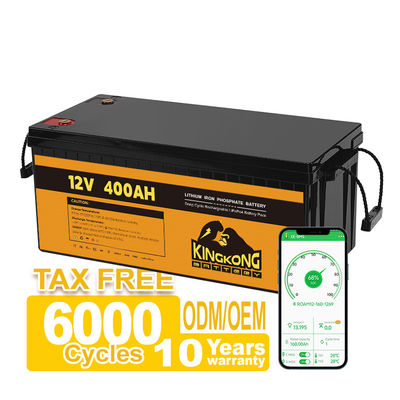 Baterai Lithium Kapasitas Tinggi 12V 200Ah 300Ah 400Ah Paket Untuk Penyimpanan Energi Surya