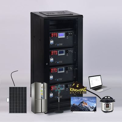 24V 48V 51.2V LiFePO4 Baterai Surya 5kwh 6000 Siklus Untuk Daya Darurat Sistem Surya