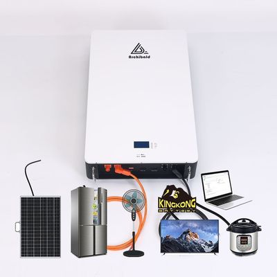 Off Grid Home Energy Storage 48V 200ah 10Kwh 12v 300ah Lithium Ion Li Ion Baterai Dengan WIFI