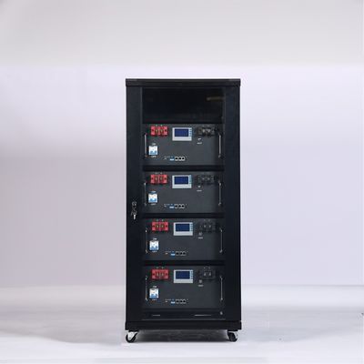 51.2V 100Ah LiFePO4 Baterai penyimpanan energi untuk Solar Power Container 19 Inch 10