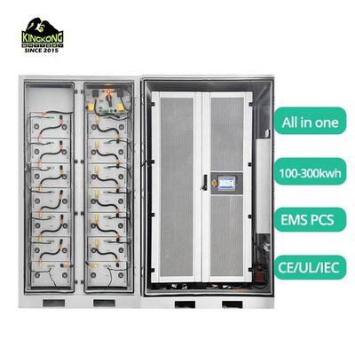 200kw 300kw 200kwh 500kw Baterai surya 150kw 6m Kabel PV Sistem penyimpanan energi hibrida
