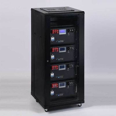 51.2v Baterai ion lithium penyimpanan energi rumah dengan komunikasi RS232/RS485/CAN