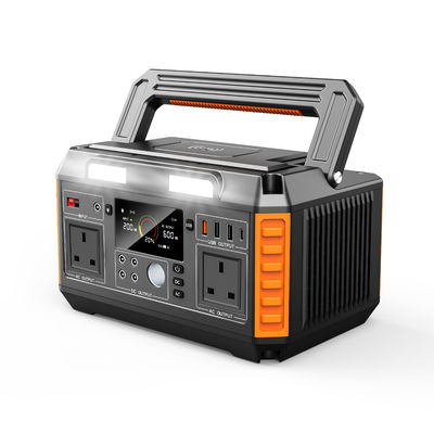 Stasiun Daya Surya Portable 700W yang dapat disesuaikan dengan Baterai Lithium Ion dan Output 520WH