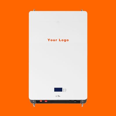 Sistem penyimpanan energi rumah tangga 20kWh yang dipasang di dinding dengan efisiensi 98% untuk pulang-pergi