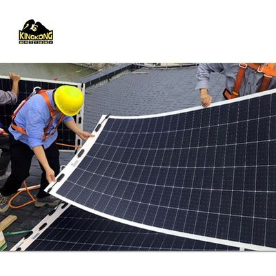 166mmx166mm Ukuran Sel Panel Surya Semi Fleksibel 500W Untuk Pembeli Internasional OEM/ODM