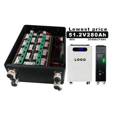 24V 48V 230AH 280AH 16s DIY Baterai Box untuk Customized OEM Box 15kwh Lifepo4 Baterai