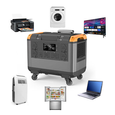LiFePO4 Baterai EU 230V UPS Rumah 3000W Generator Surya Untuk Kemping Dan Kebutuhan Darurat