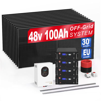 Off Grid Solar Energy Storage System Lfp Lifepo4 Battery Power Wall Systems Sun Lithium Ion Battery Pack 5Kw 10Kw 20Kw Perusahaan