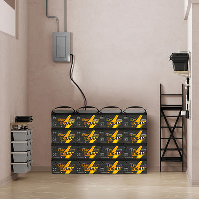 12V 12.8V 24V 48V Volt 100Ah 120Ah 200Ah 300Ah 400Ah Isi ulang Lifepo4 Deep Cycle Li Lithium Ion Battery Pack Disegel